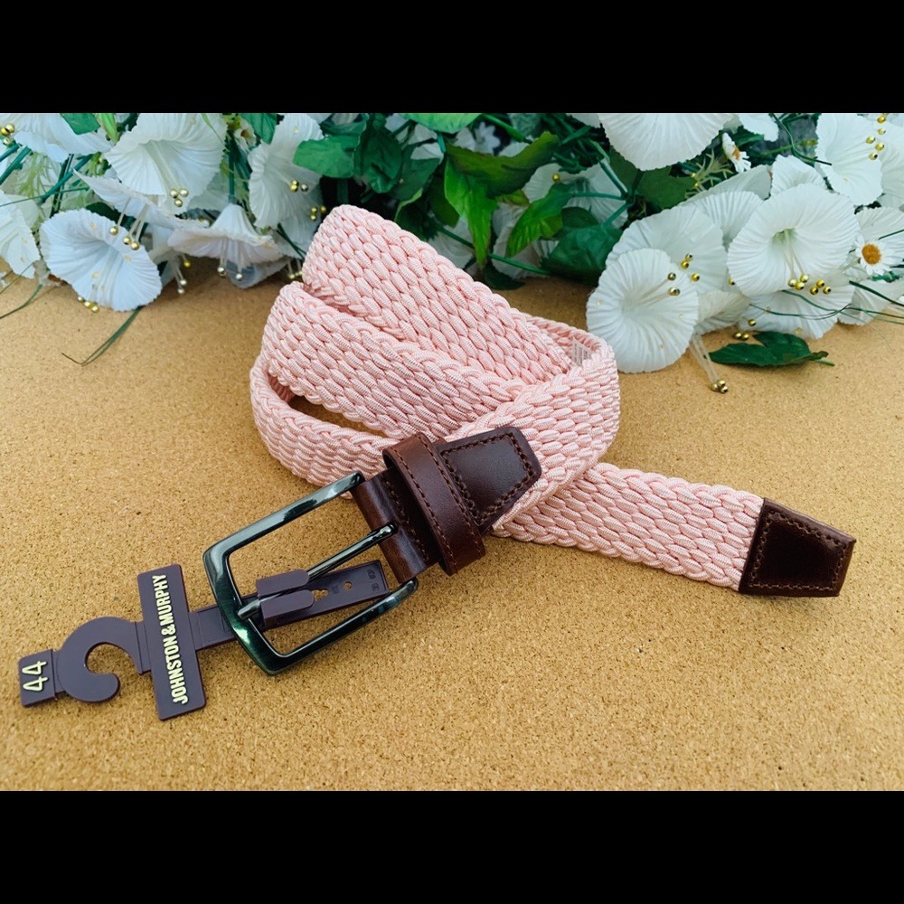 Rose Pink and Brown Belt